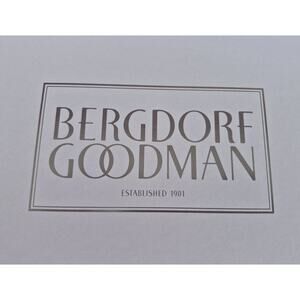 Authentic Bergdore Goodman Purple Giftbox 14 X 8.5 X 3.5
